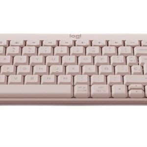 teclado logitech k250 wireless rosa