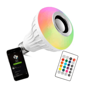 lÁmpara bolichera foco parlante