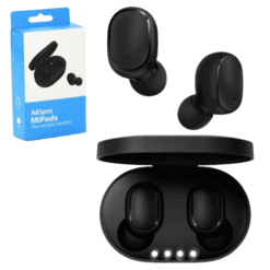 auricular in ear bluetooth a6s negro.