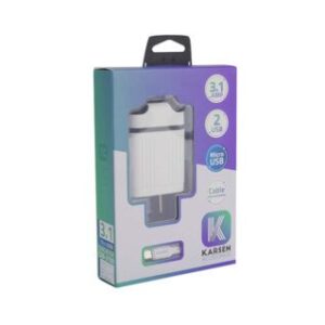 cargador usb 3.1a karsen