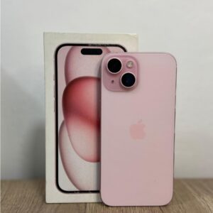 iphone 15 rosa 128gb 87% bat