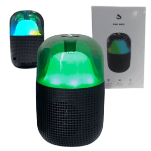 parlante bluetooth con luces rgb
